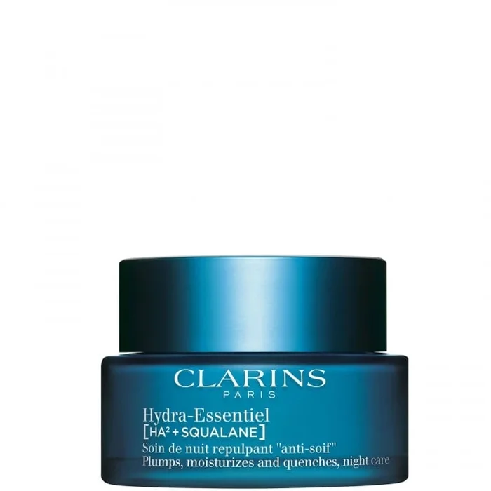 CLARINS Hydra-Essentiel [HA²] Soin de Nuit Repulpant "Anti-Soif" Toutes Peaux