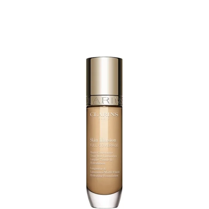 CLARINS Skin Illusion Full Coverage Haute Couvrance Teint Mat Lumineux Longue Tenue & Hydratation