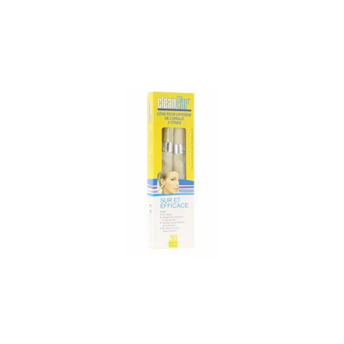 CLEANEAR CONE HYGIENE DE L‘ OREILLE 2 CONES