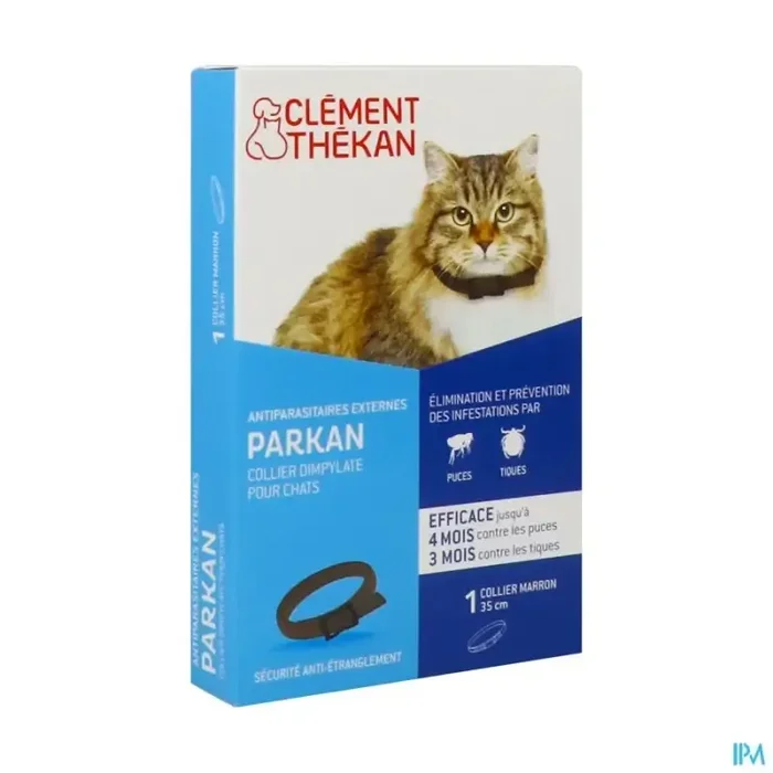 Clement thekan parkan collier antiparasitaire externe chat