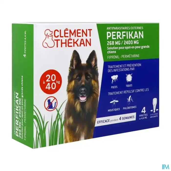 Clement thekan perfikan spot on chien 20/40kg x4