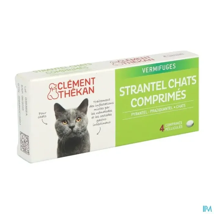 Clement thekan strantel chat comprimé 4