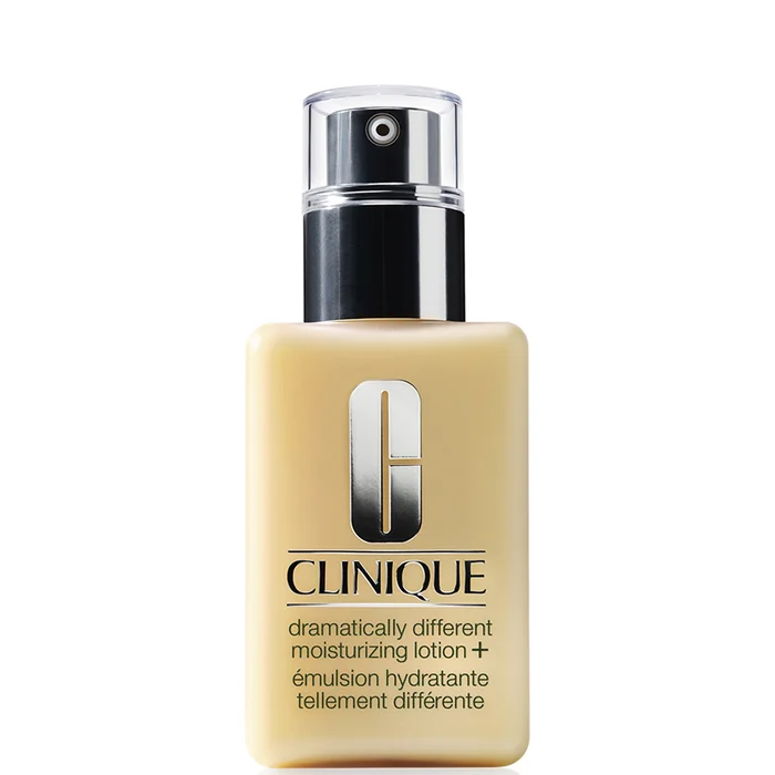 Clinique Dramatically Different Moisturizing Lotion+ lotion hydratante – Bouteille de 125ml avec une pompe
