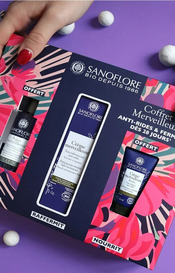 Coffret anti-rides & fermeté – Merveilleuse – 3 produits