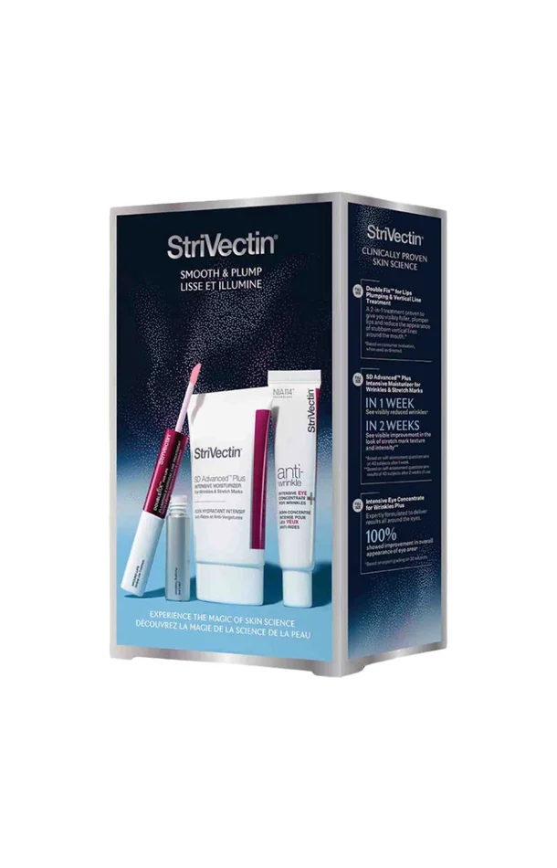 Coffret anti-rides – Visage, yeux & lèvres – 3 produits