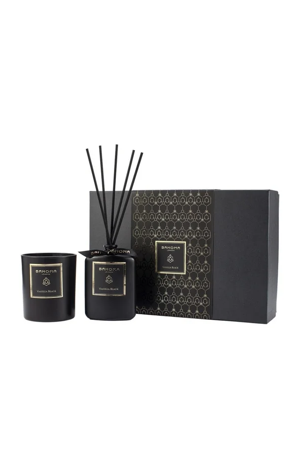 Coffret bougie & diffuseur – Vanilla black – 2 unités