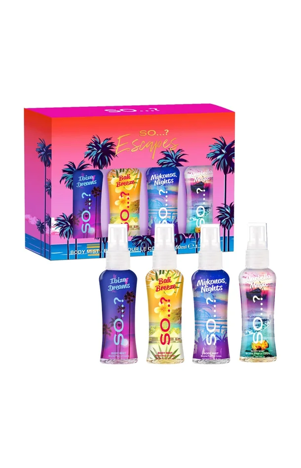 Coffret Brumes Escape – 4 produits