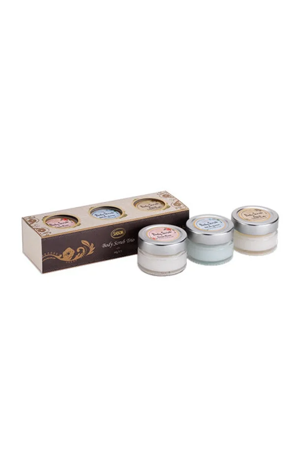 Coffret de 3 mini gommages – Corps – 3 x 60 g