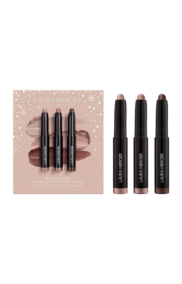Coffret de 3 ombres à paupières stick – Caviar – Winter Wishes