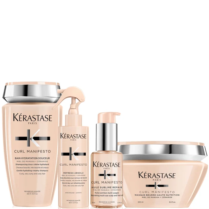 Coffret de soins complets Kérastase pour cheveux très frisés