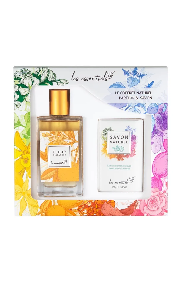 Coffret Fleur d’oranger Eau de parfum – Floral fruité – 2 produits
