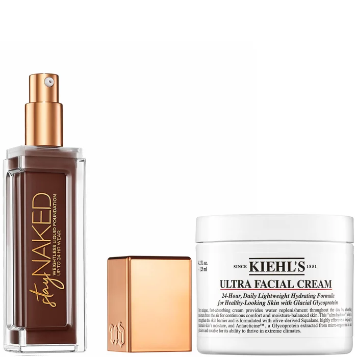 Coffret Fond de teint Stay Naked Urban Decay x Crème pour le visage Ultra Facial Kiehl's 125 ml