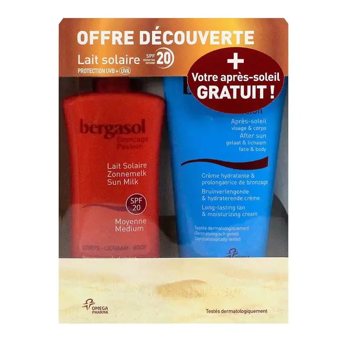 Coffret lait SPF20 & après-soleil
