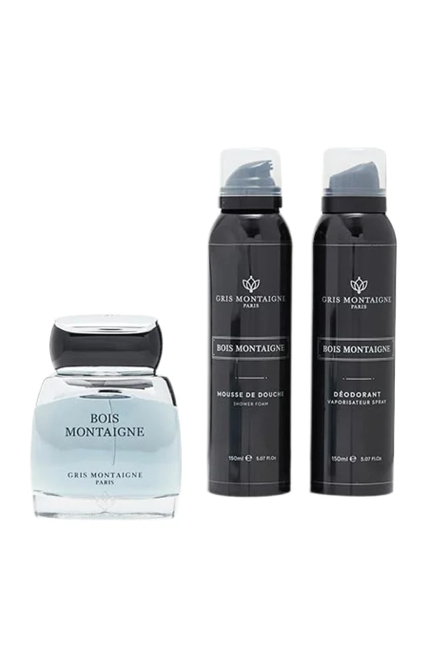 Coffret parfumé – Bois Montaigne – Homme – 3 produits
