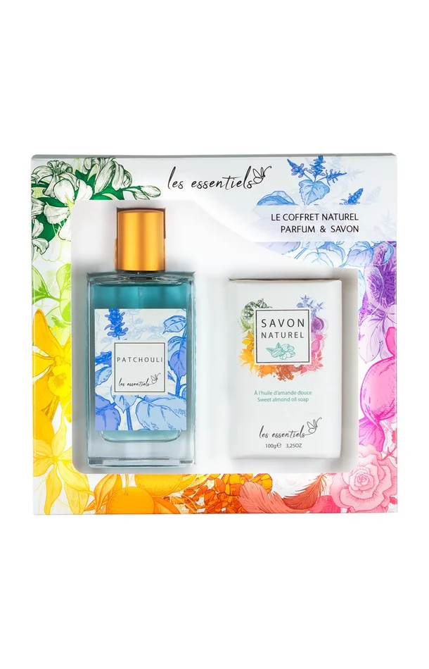Coffret Patchouli Eau de parfum – Boisé – 2 produits