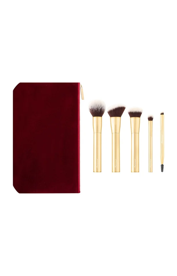 Coffret pinceaux – Yeux et teint – 5 produits