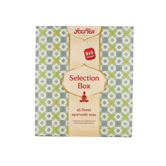 COFFRET SELECTION BIO X45 SACHETS YOGI TEA
