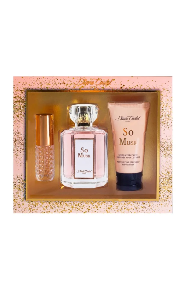 Coffret So Musk Eau de parfum – Ambré – 3 produits