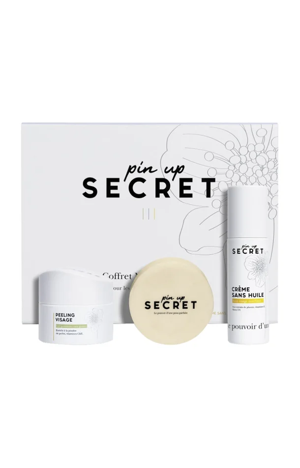 Coffret soins – Mes essentiels – Peaux grasses & déshydratées – 3 produits