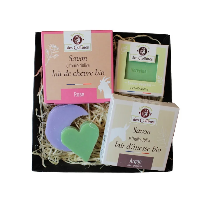 Coffret trio de savons