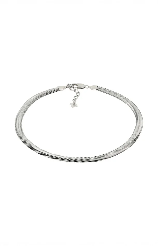 Collier multi-chaînes – Onna – Acier inoxydable – Argenté