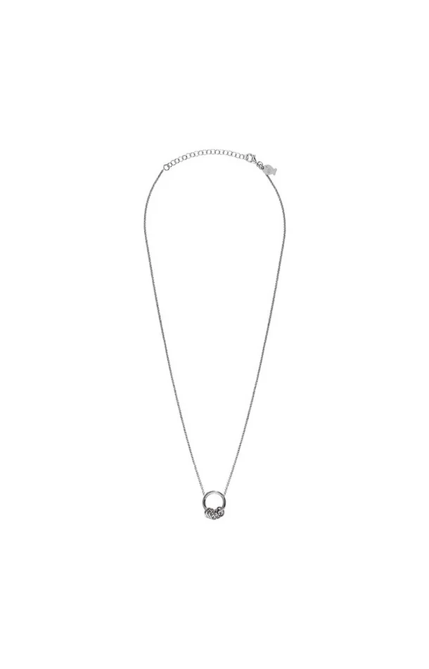Collier rhodié – Argent 925/1000 & platine