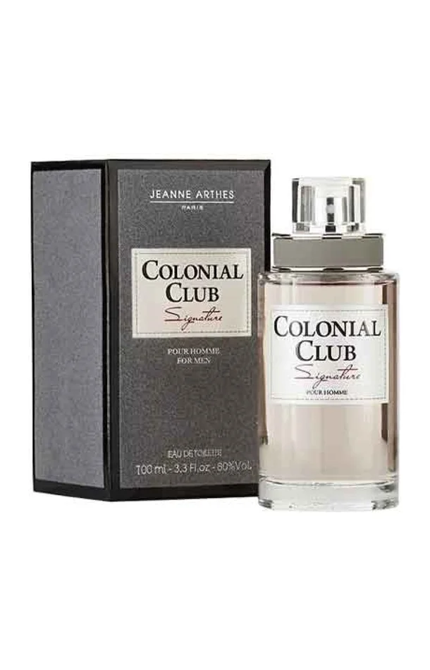 Colonial Club Signature Eau de toilette – Fruité ambré – Homme