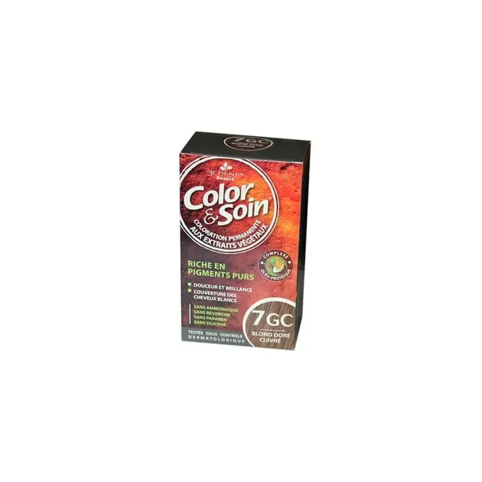 COLOR & SOIN BLOND DORE CUIVRE LES 3 CHENES 7GC