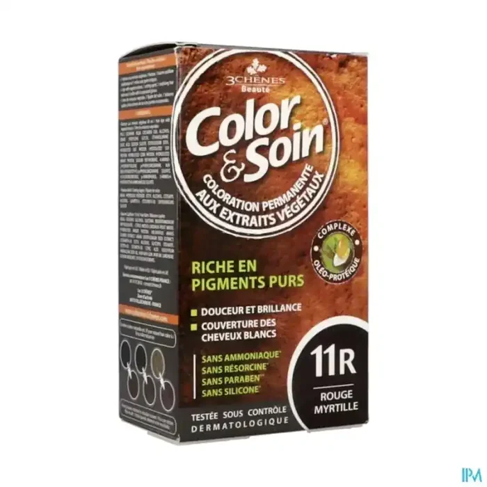 Color soin 11r rouge myrtille etui 60ml x2