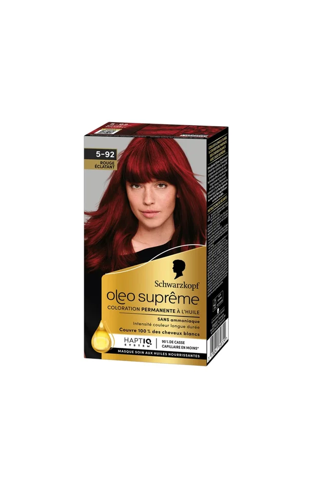 Coloration permanente – Oleo Suprême – 5-92 Rouge éclatant