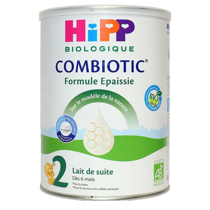 Combiotic 2 formule épaissie lait bio de suite dès 6 mois 800g