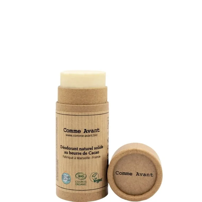 Comme Avant Déodorant Naturel Solide Au Beurre de Cacao