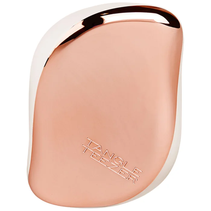 Compact Styler – Brosse à Cheveux Rose Gold Cream Luxe