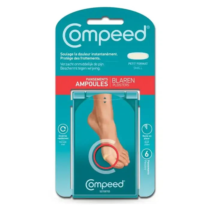 Compeed Pansements Ampoules Petit Format Pour le cote du pied x 6