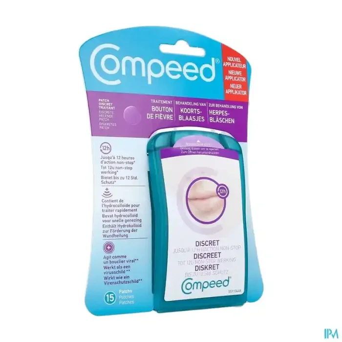Compeed patch bouton fievre 15 avec applicateur