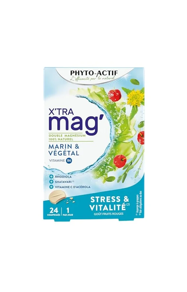 Compléments alimentaires – Stress & vitalité – 24 comprimés