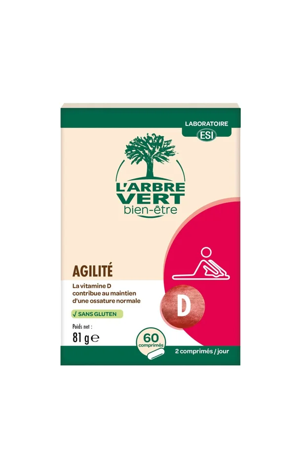 Compléments alimentaires – Vitamine D – 60 gélules