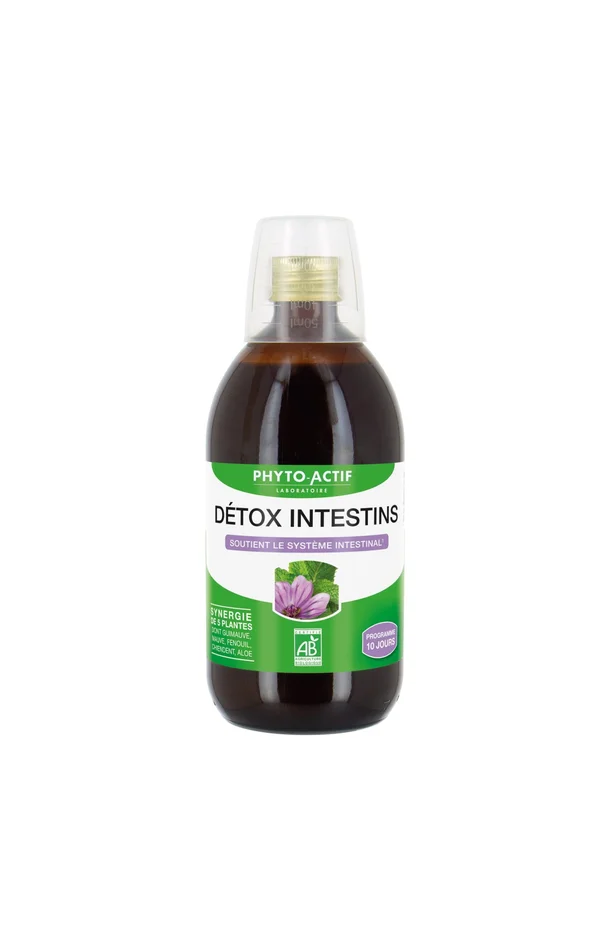 Compléments alimentaires bio – Détox (intestin) – 500 ml