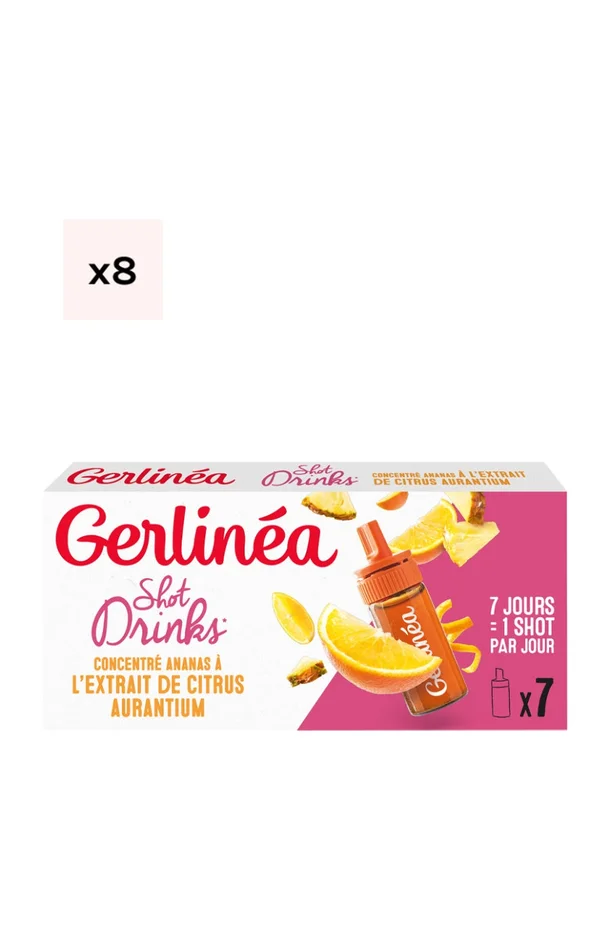 Concentrés destock graisses – Ananas et citrus – 8 x 7 jours