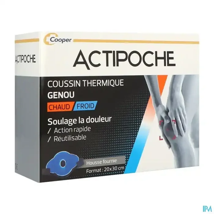 Cooper actipoche gel coussin genou