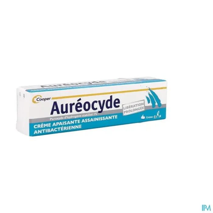 Cooper aureocyde 1% crème assainissante antibacterienne 15g