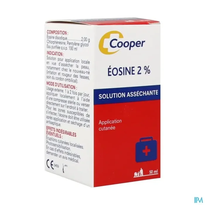 Cooper eosine solution aqueuse 2% 50ml