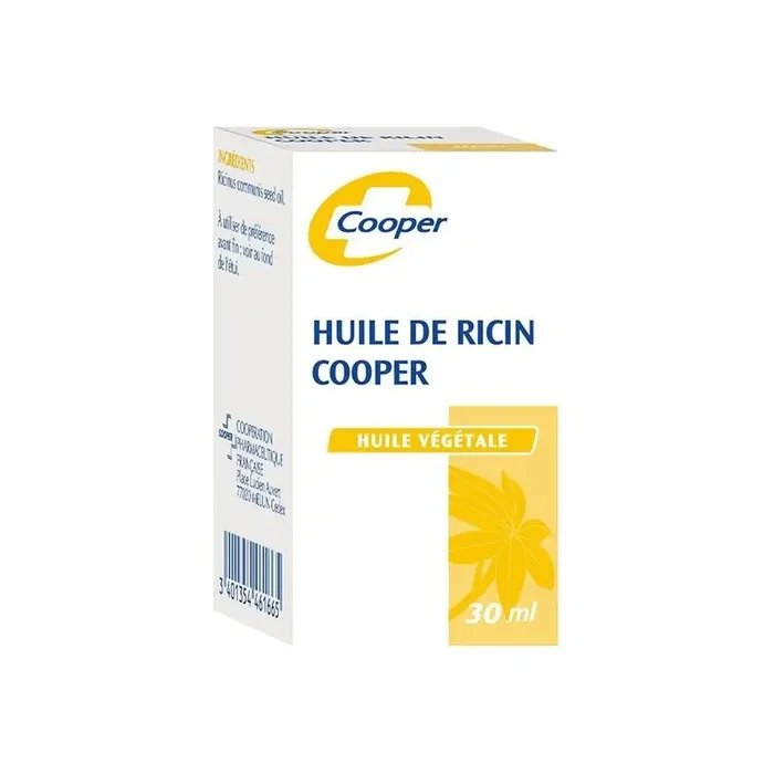 Cooper Huile De Ricin Huile Vegetale 30ml