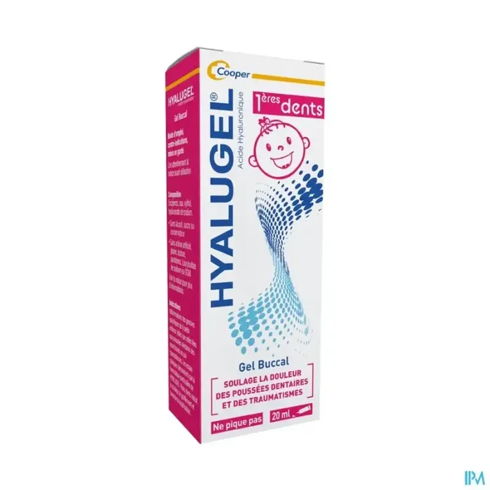 Cooper hyalugel 1ere dents gel gingival 20ml