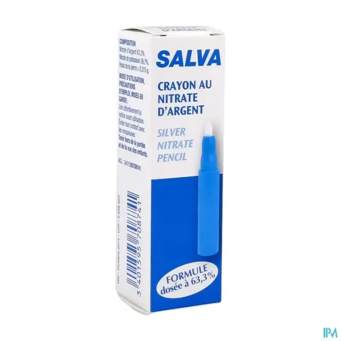 Cooper salva crayon nitrate argent