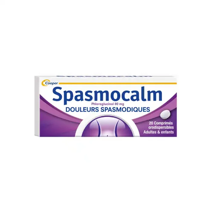 Cooper spasmocalm 80 mg 20 comprimes