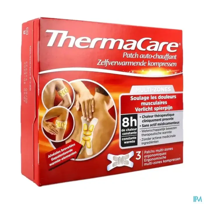 Cooper thermacare patch chauffant multi zones x3