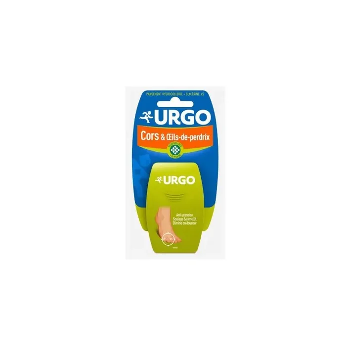 CORS ET OEILS DE PERDRIX HYDROCOLLOIDE ET GLYCERINES X5 URGO
