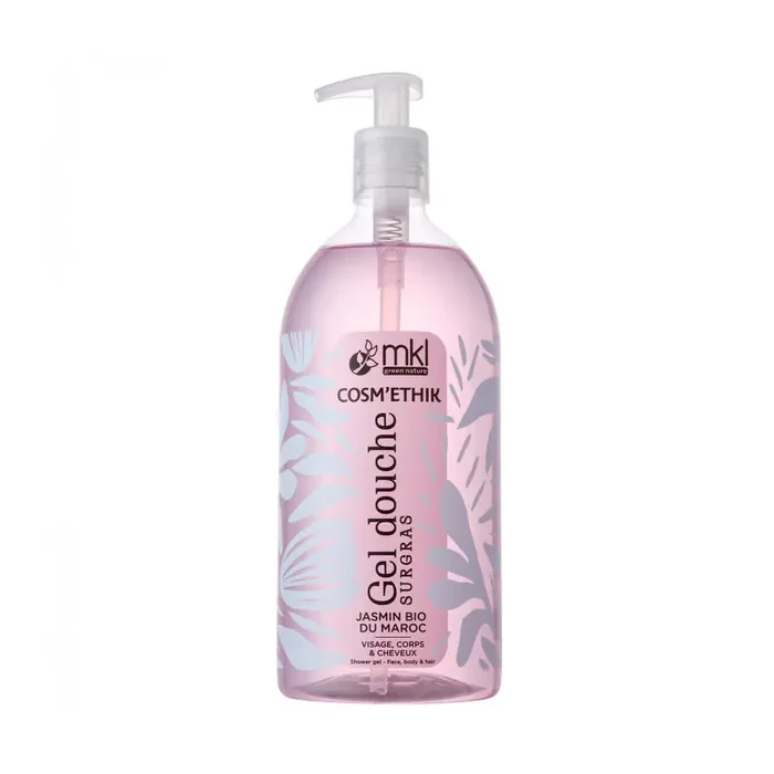 COSM‘ÉTHIK GEL DOUCHE SURGRAS JASMIN BIO DU MAROC 1L MKL