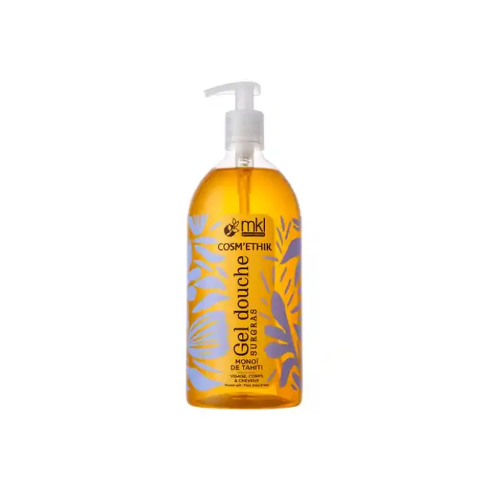 COSM‘ETHIK GEL DOUCHE SURGRAS MONOÏ DES ÎLES 1LITRE MKL